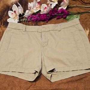 Women's Classic Tan Cotton Shorts